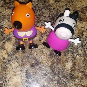 2 peppa friends